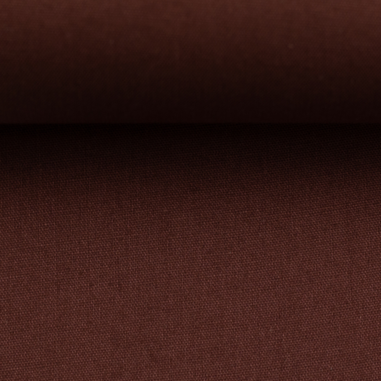 Baumwolle Webware - UNI - Dunkelbraun